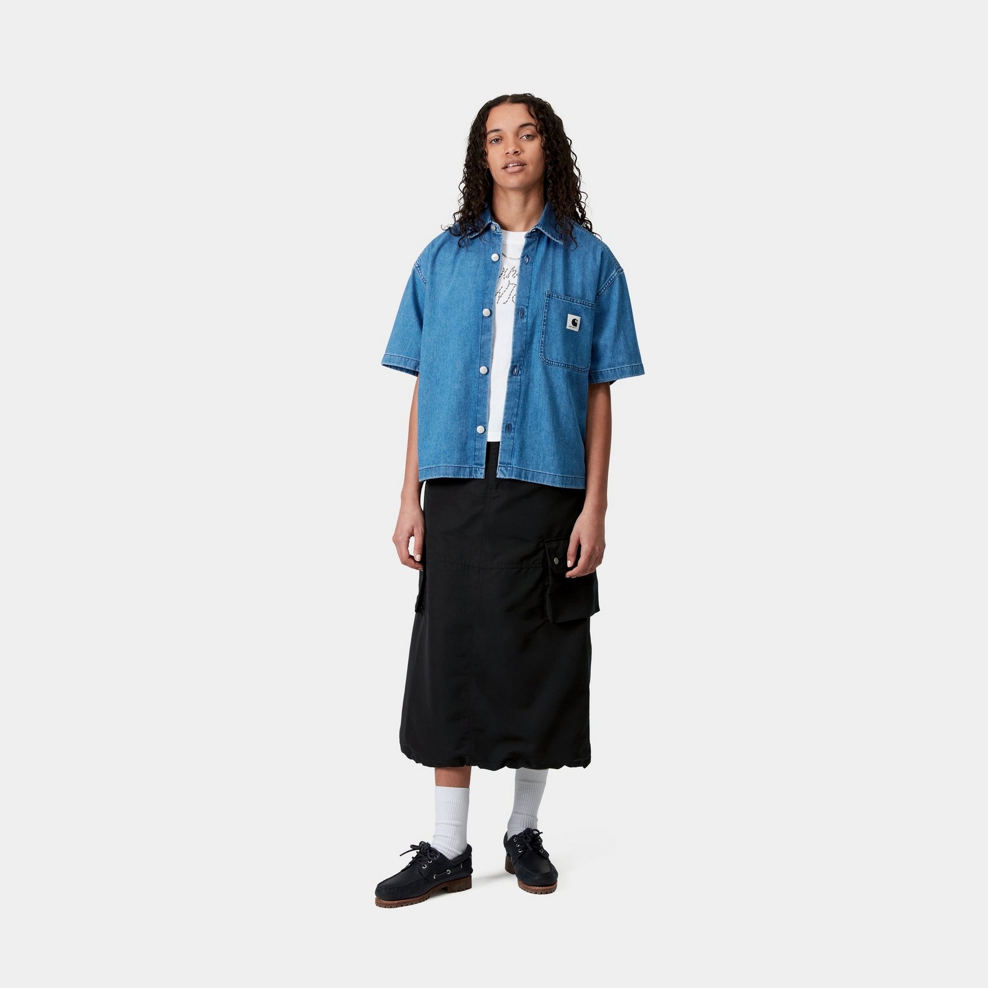 Irwin Skirt for Women - Classic Black Midi Skirt | Elegant & Comfortable Stretch Fabric | Perfect for Office, Casual Wear & Date Nights