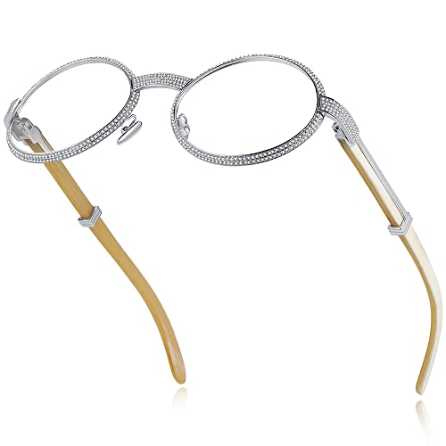 S925211 White Horn Clear Lens