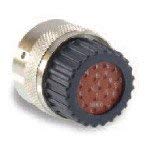 TNM6S12-0008S1L 8-Position Circular Socket Connector, Crimp Style, Cable Mount, 8-Terminal, 1-Port (2-Pack) - Ideal for Automotive Wiring, Industrial Equipment & DIY Electronics Projects