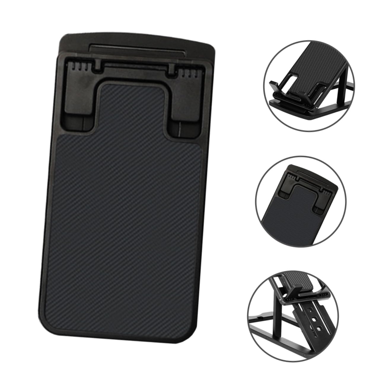 Foldable Portable Phone Stand - Adjustable & Sturdy Holder for Streaming, Watching Movies - Perfect for Desk, Bed, Travel & Video Calls