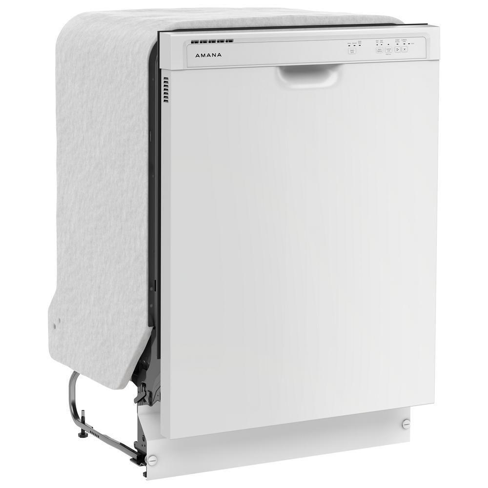 Amana ADFS2524RW 24-Inch Built-In Dishwasher with Midnight Black Interior - Quiet Operation, Energy Efficient, Perfect for Kitchens and Small Spaces