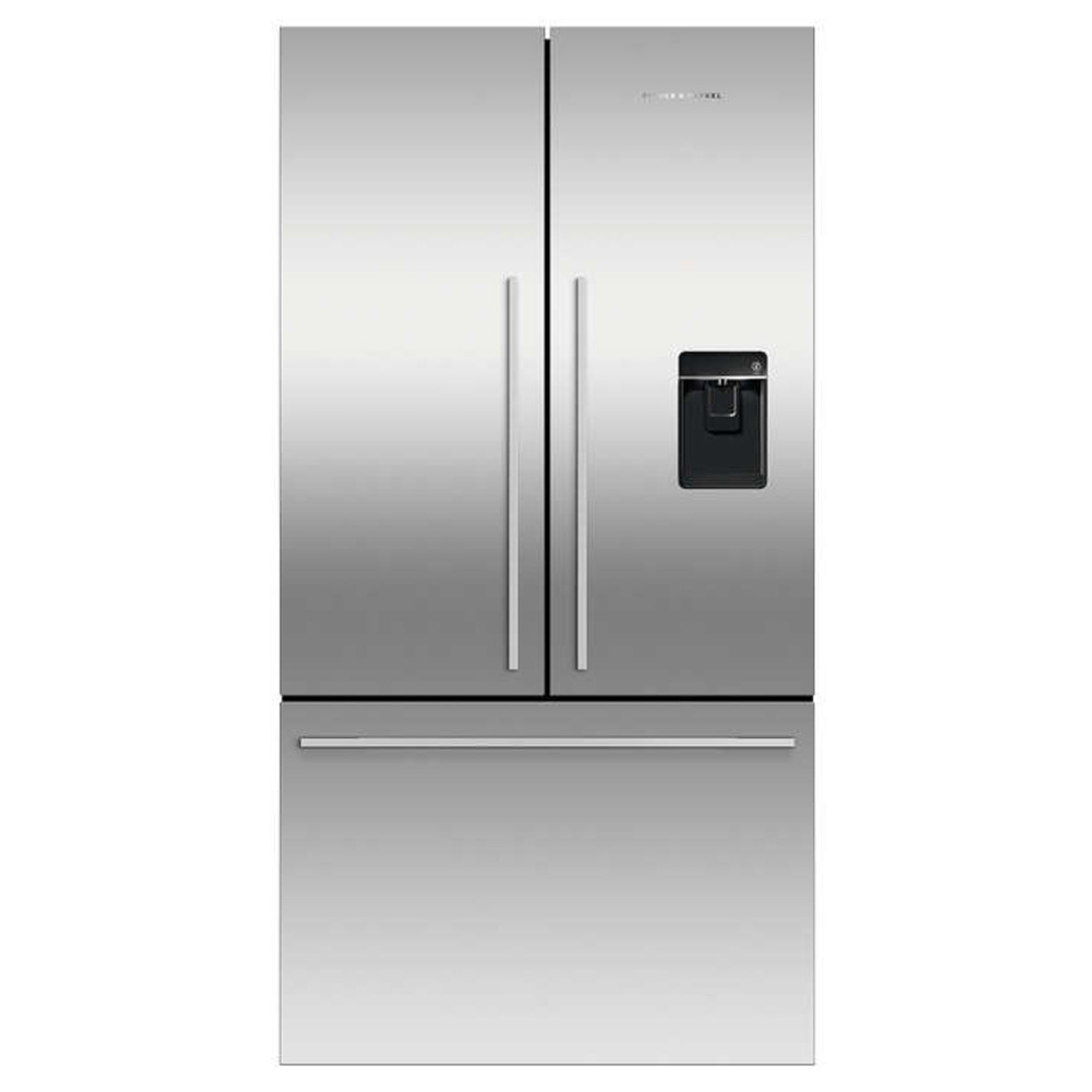 Fisher & Paykel 569L ActiveSmart French Door Refrigerator RF610ADUX5 - Energy Efficient Large Capacity Fridge for Modern Kitchens & Open Plan Living Spaces