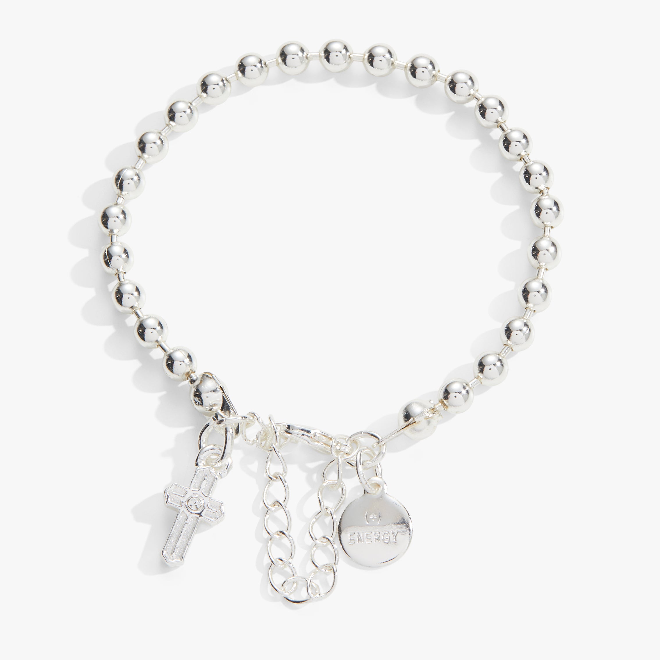 Stylish Cross Ball Chain Bracelet for Women - Trendy Religious Jewelry Gift for Everyday Wear & Special Occasions