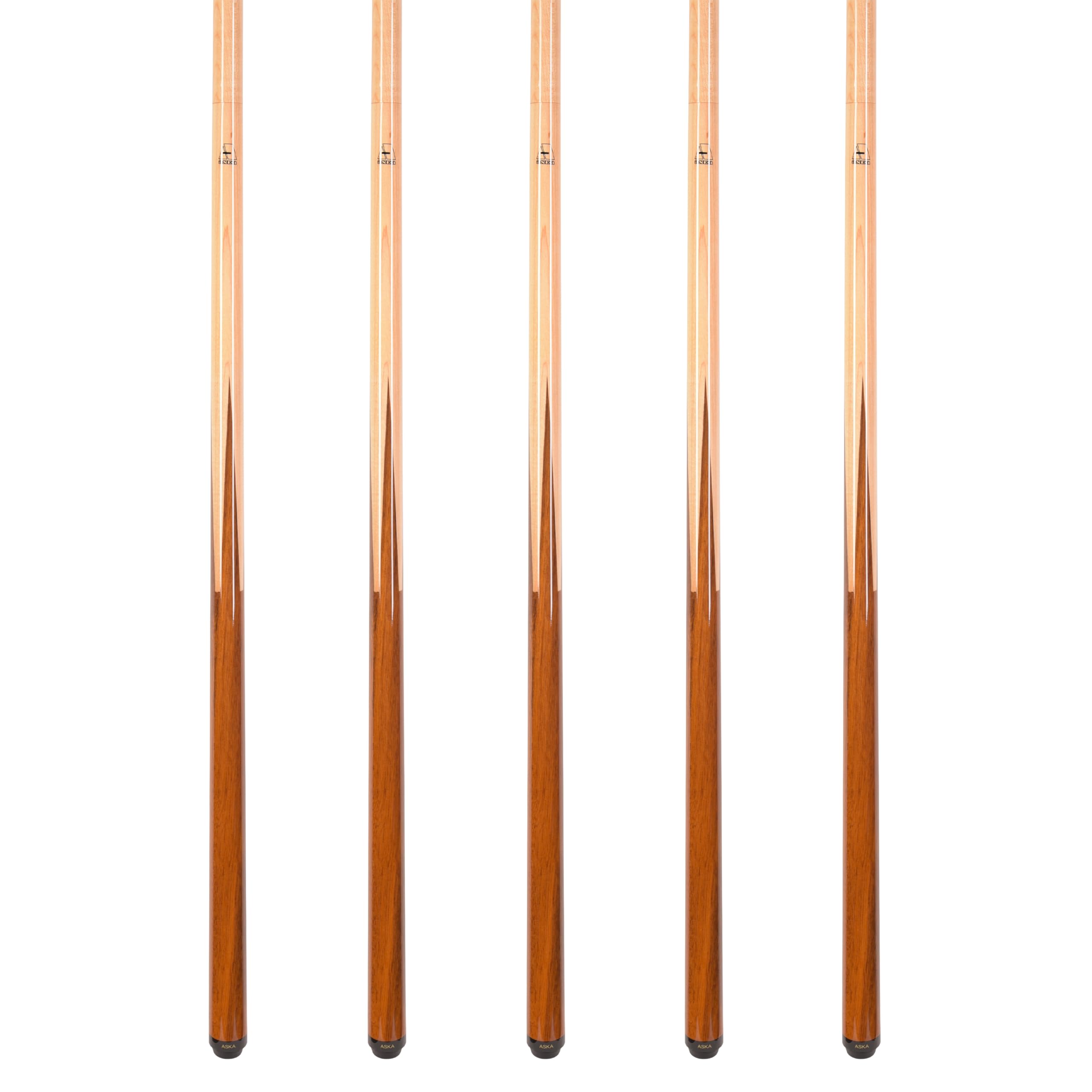 Premium ASKA SP1 Malaswood Sneaky Pete Billiard Pool Cue Stick Set - 58