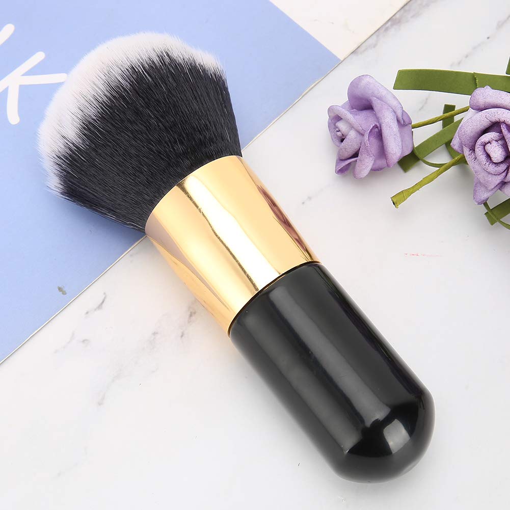 Large Powder Brush for Loose & Mineral Foundation - Soft Blending Buffing Makeup Brush for Wet or Dry Use | Perfect for Full Face Coverage & Professional Makeup Application