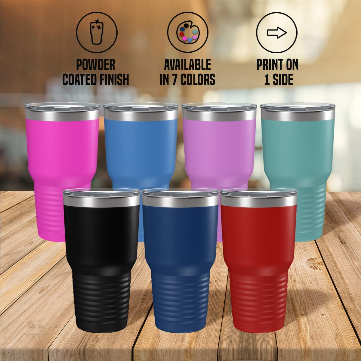 30oz Insulated Tumbler Cup - Leakproof Stainless Steel Travel Mug for Coffee & Tea - Perfect for Office, Gym, and Outdoor Adventures - Blue