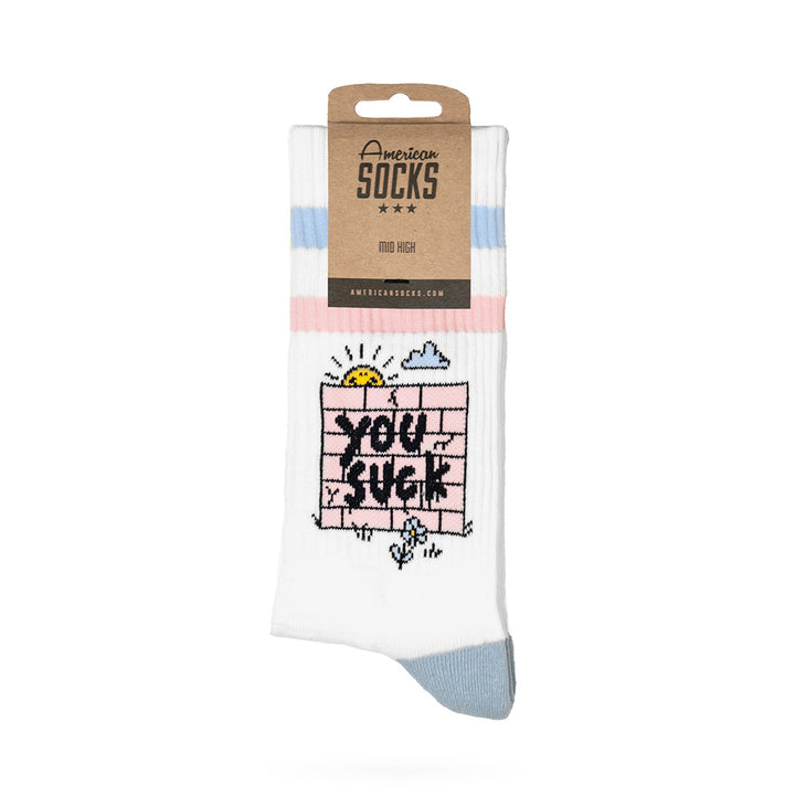 Premium American Mid-High Socks for Men & Women - Comfortable Cotton Crew Socks for Work, Sports & Everyday Wear