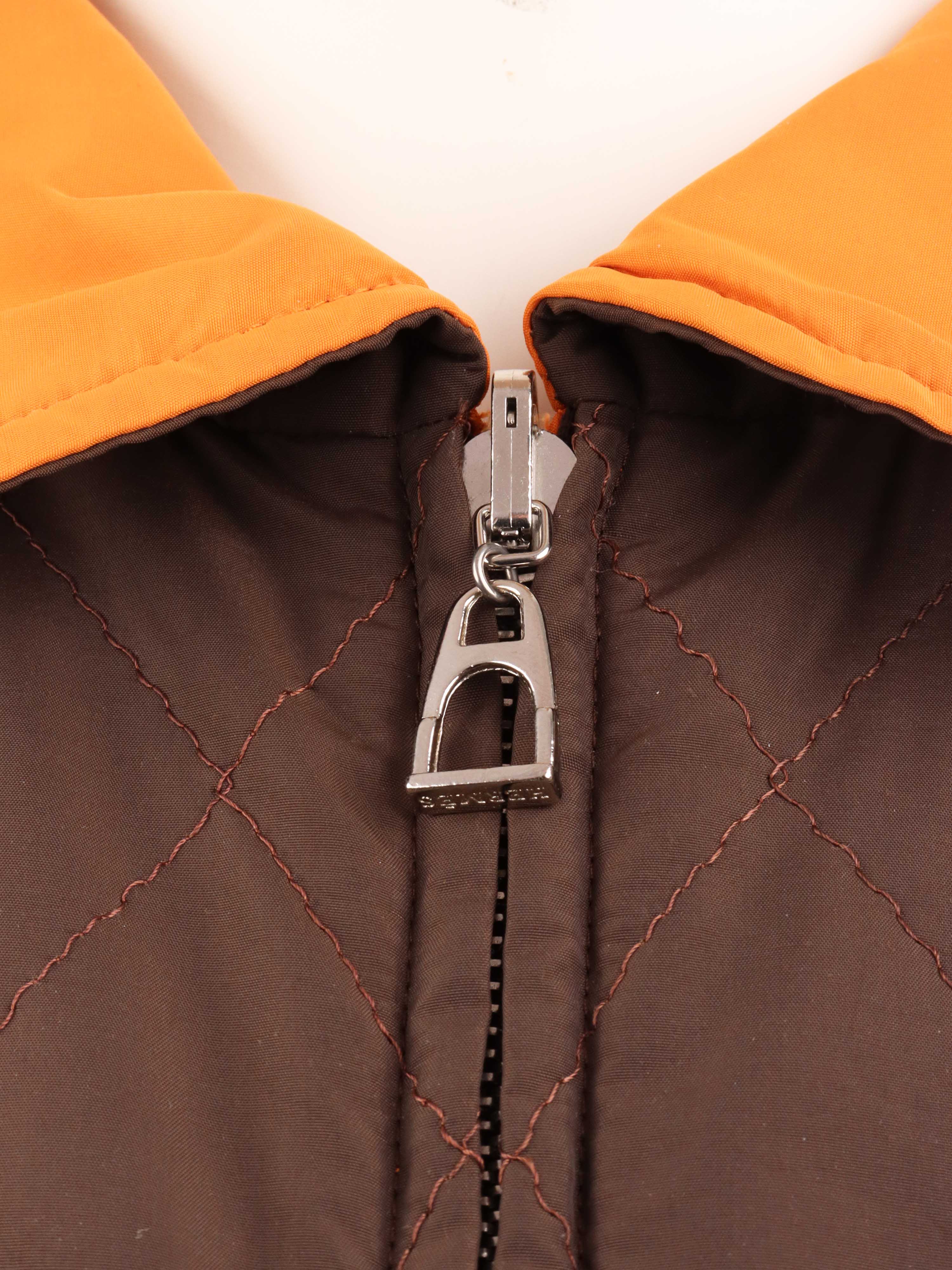 Hermes Reversible Quilted Jacket for Women - Lightweight Waterproof Windbreaker with Hood - Perfect for Travel, Hiking & Outdoor Activities