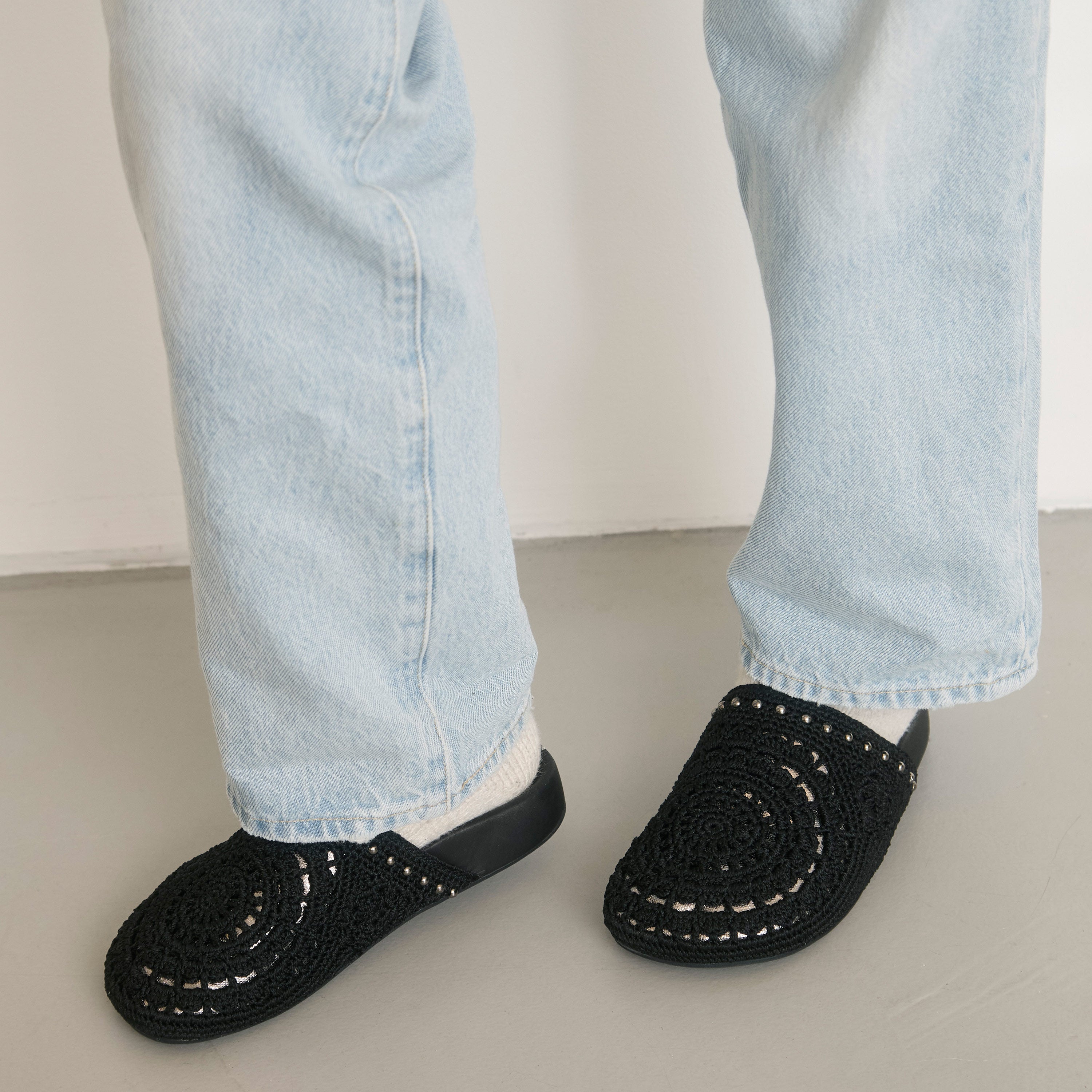Bolinas Crochet Clogs for Women - Comfortable Handmade Summer Slide Sandals with Arch Support - Perfect for Beach, Pool, and Casual Outings