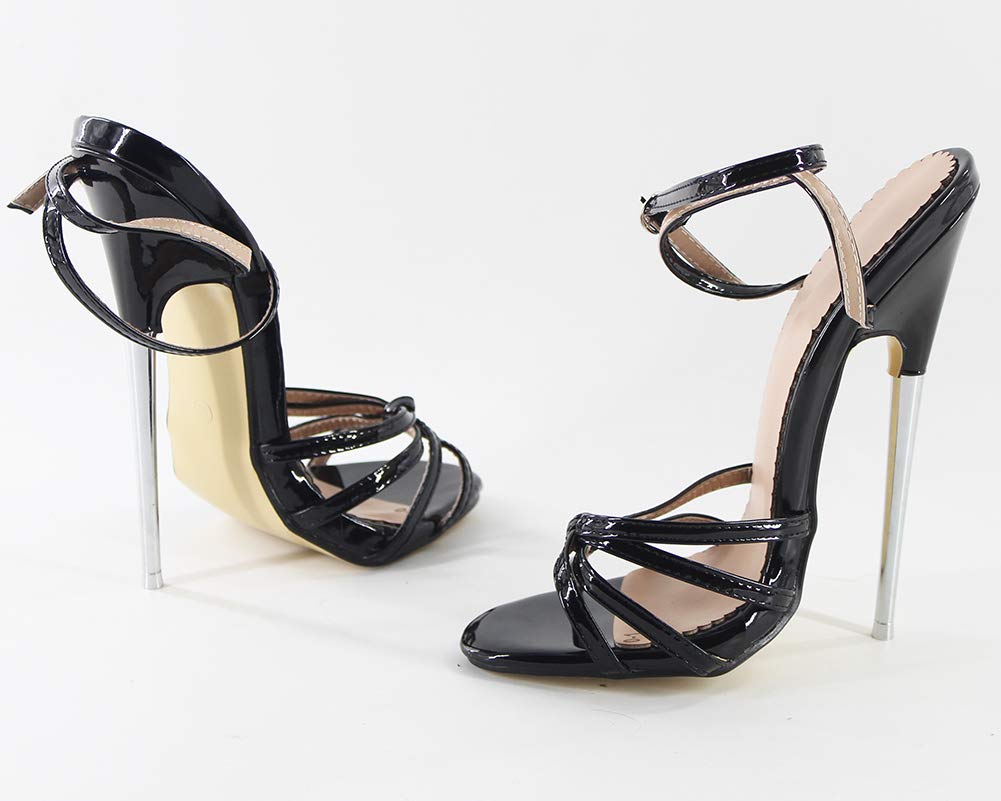 Sexy Women's High Heel Sandals - Fetish Platform Stilettos for Night Out & Parties | Elegant Open-Toe Pump Shoes for Clubwear, Cosplay & Special Occasions