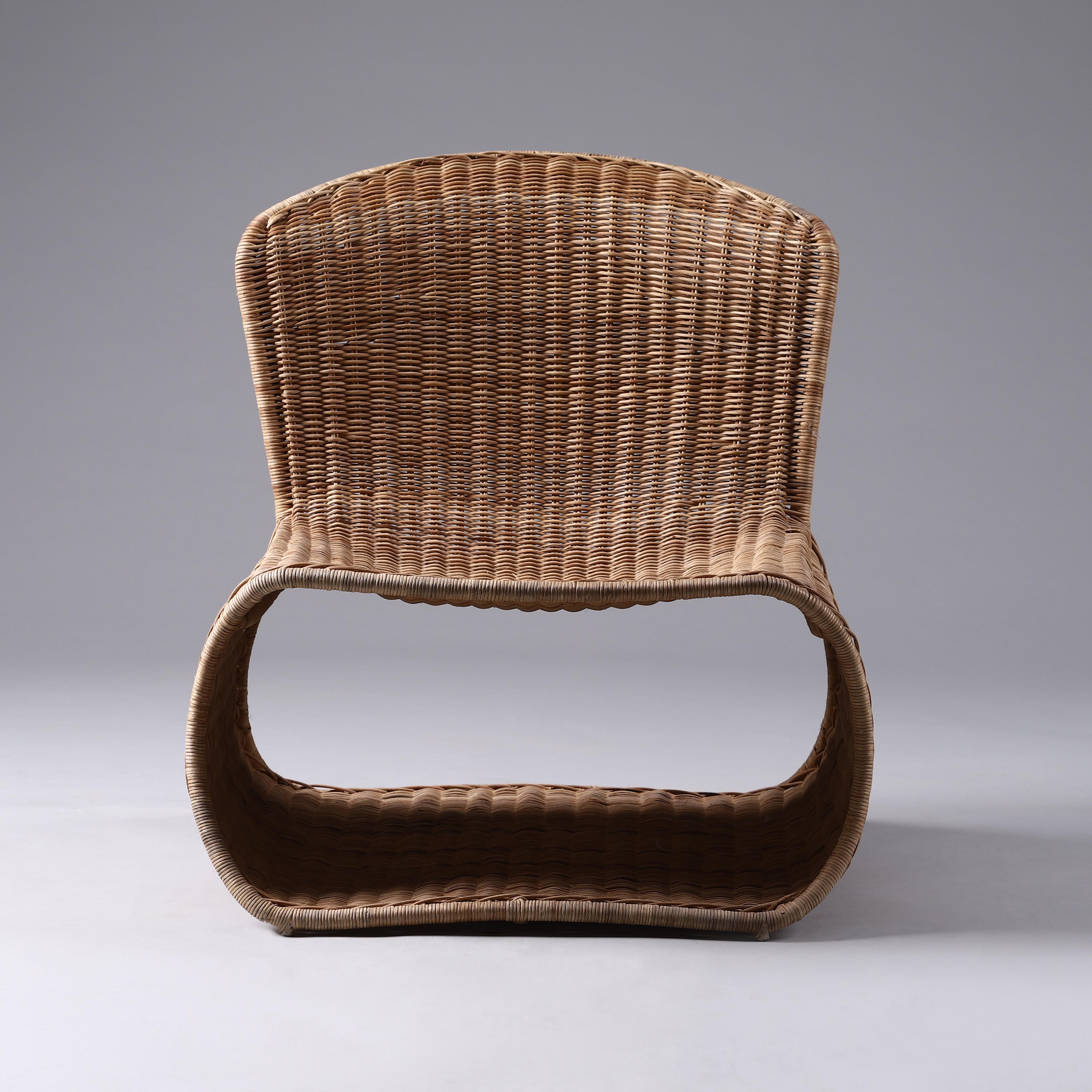 Anika Lounge Chair - Natural Wood & Fabric Accent Chair for Living Room, Bedroom, or Office - Comfortable Modern Seating for Relaxing & Reading