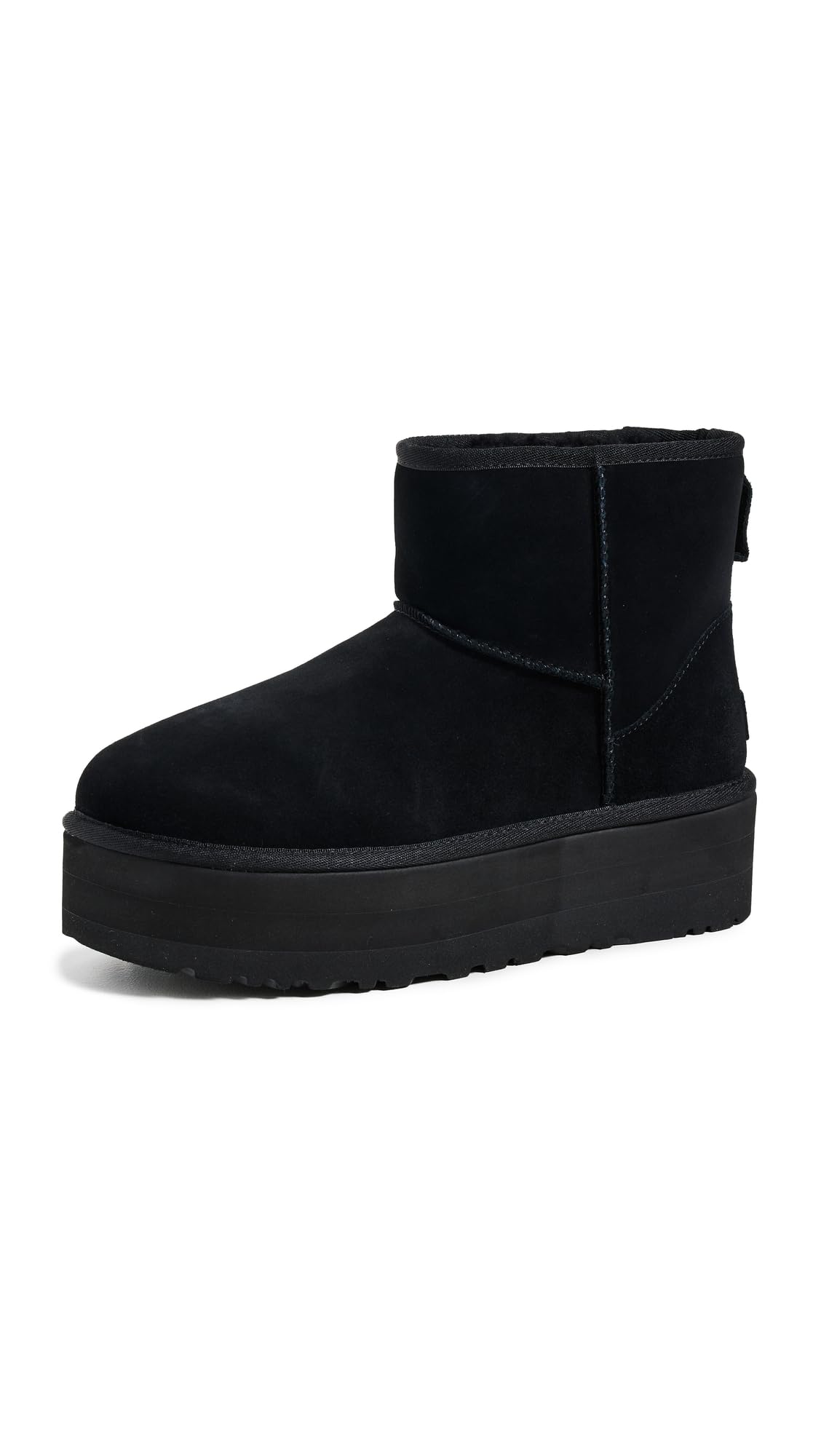 UGG Women's Classic Mini Platform Boot - Waterproof Winter Ankle Boots with Shearling Lining for Women | Cozy & Stylish for Snow, Casual Outfits and Cold Weather Fashion
