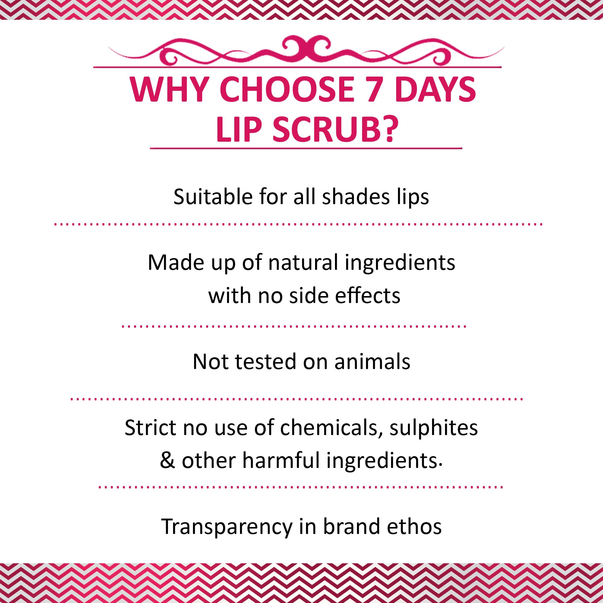 7 Days Lip Scrub Balm for Men & Women - Natural Exfoliator with Beetroot, Vitamin C, Honey & Walnut - Removes Dark, Dry, Chapped Lips & Lipstick Stains - Chemical Free, Vegan - 25g - Perfect for Daily Lip Care & Pre-Makeup Prep