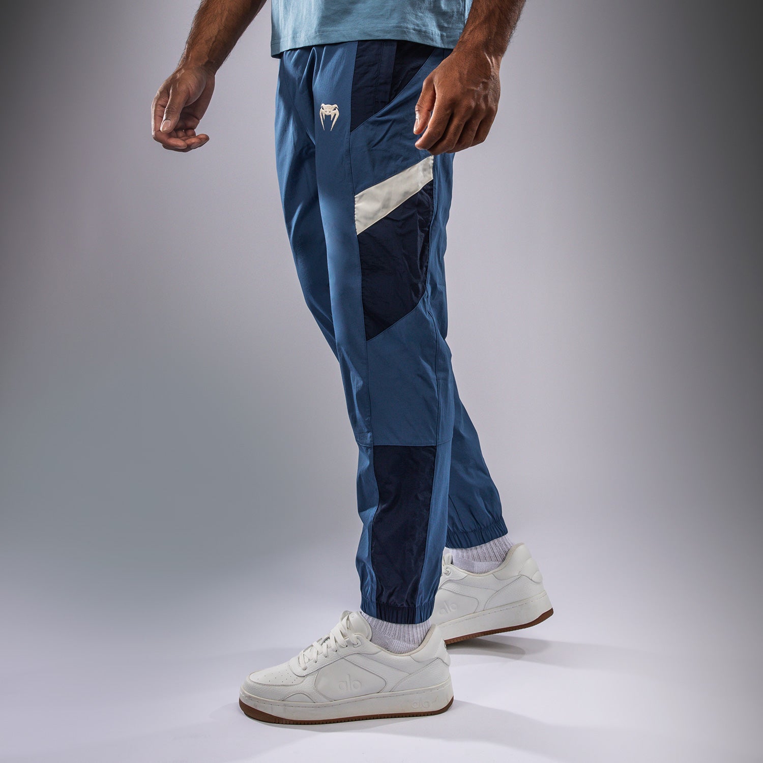 Venum Attack 90 Tracksuit Pants for Men - Premium MMA Training & Gym Workout Joggers in Midnight Blue - Perfect for Martial Arts, Running & Streetwear Fashion