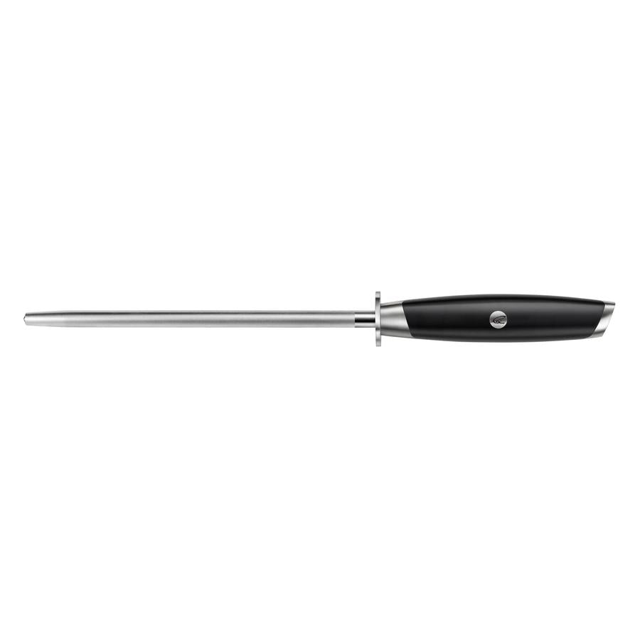 Cangshan Cutlery 1024647 Thomas Keller Signature Diamond Coated Honing Steel 8-Inch - Professional Knife Sharpener for Chefs & Home Cooks - Perfect for Kitchen, BBQ & Outdoor Cooking