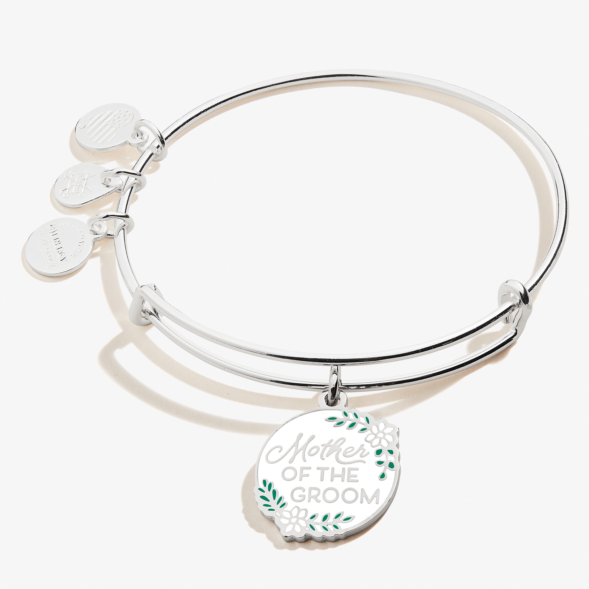 Elegant 'Mother of the Groom' Charm Bracelet - Sterling Silver Wedding Jewelry Gift for Special Occasions - Perfect for Bridal Showers, Rehearsal Dinners & Mother's Day