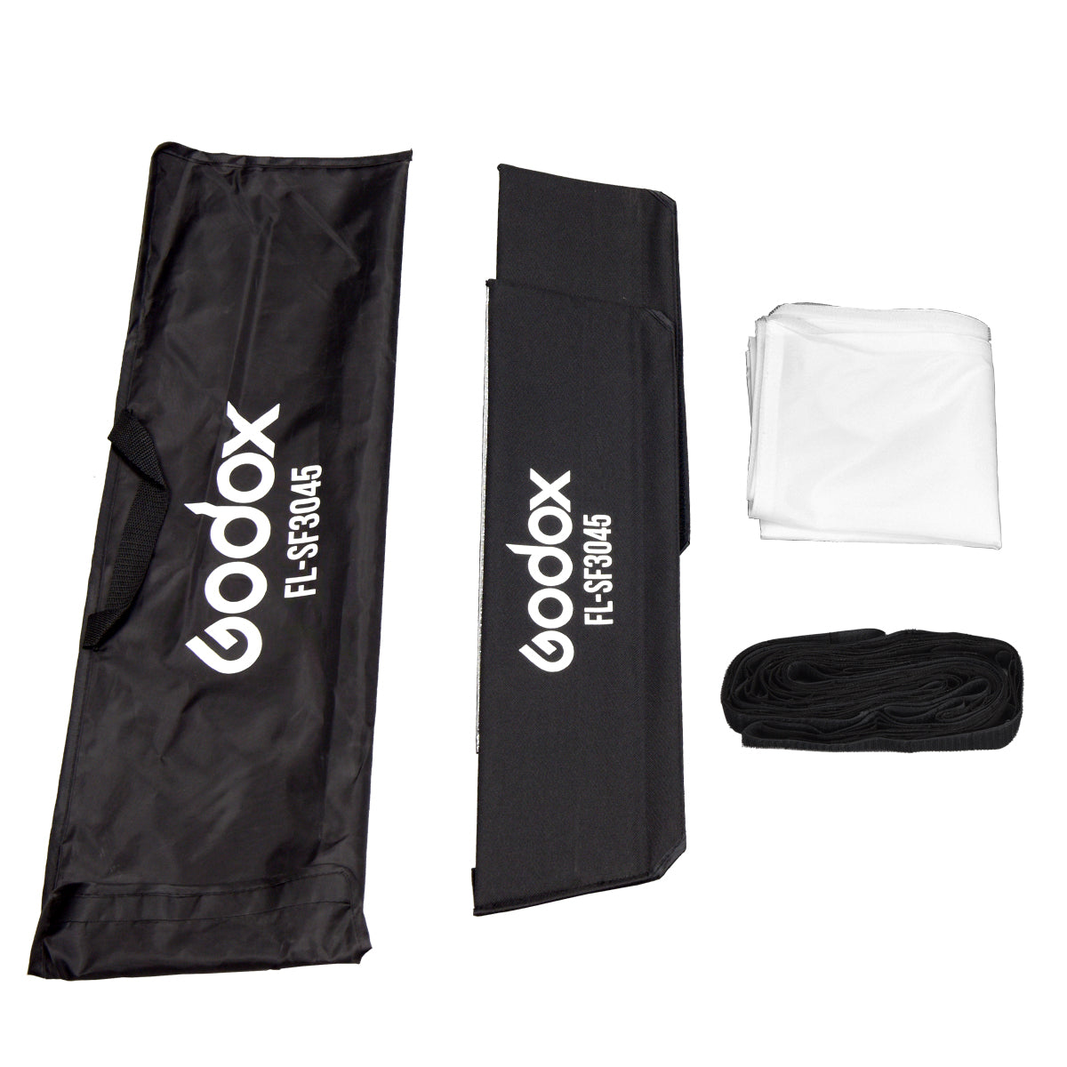 Godox FL60 Softbox with Grid - 45cm Flexible LED Light Diffuser for Photography, Videography & Studio Lighting - Perfect for Portraits, Product Shots & YouTube Videos
