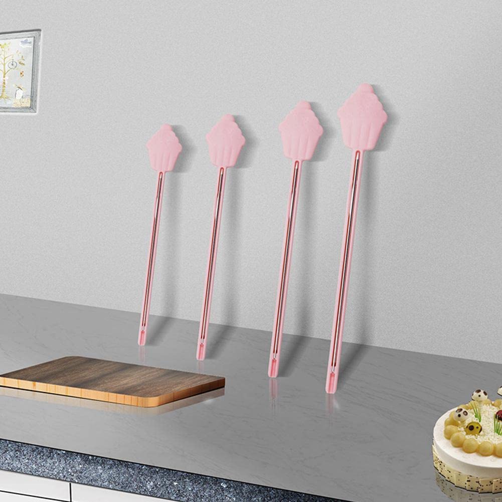 Foldable Stainless Steel Cake Tester Needles - Reusable Baking Probe for Cakes, Muffins & Bread - Perfect for Testing Doneness in Home Baking and Professional Kitchens