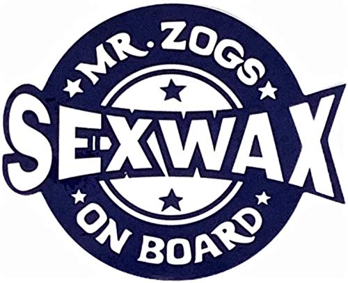 Sex Wax Surfboard Sticker - Durable, Waterproof Decal for Surfboards (Multiple Colors) - Perfect for Surfing, Skateboarding & Outdoor Adventures