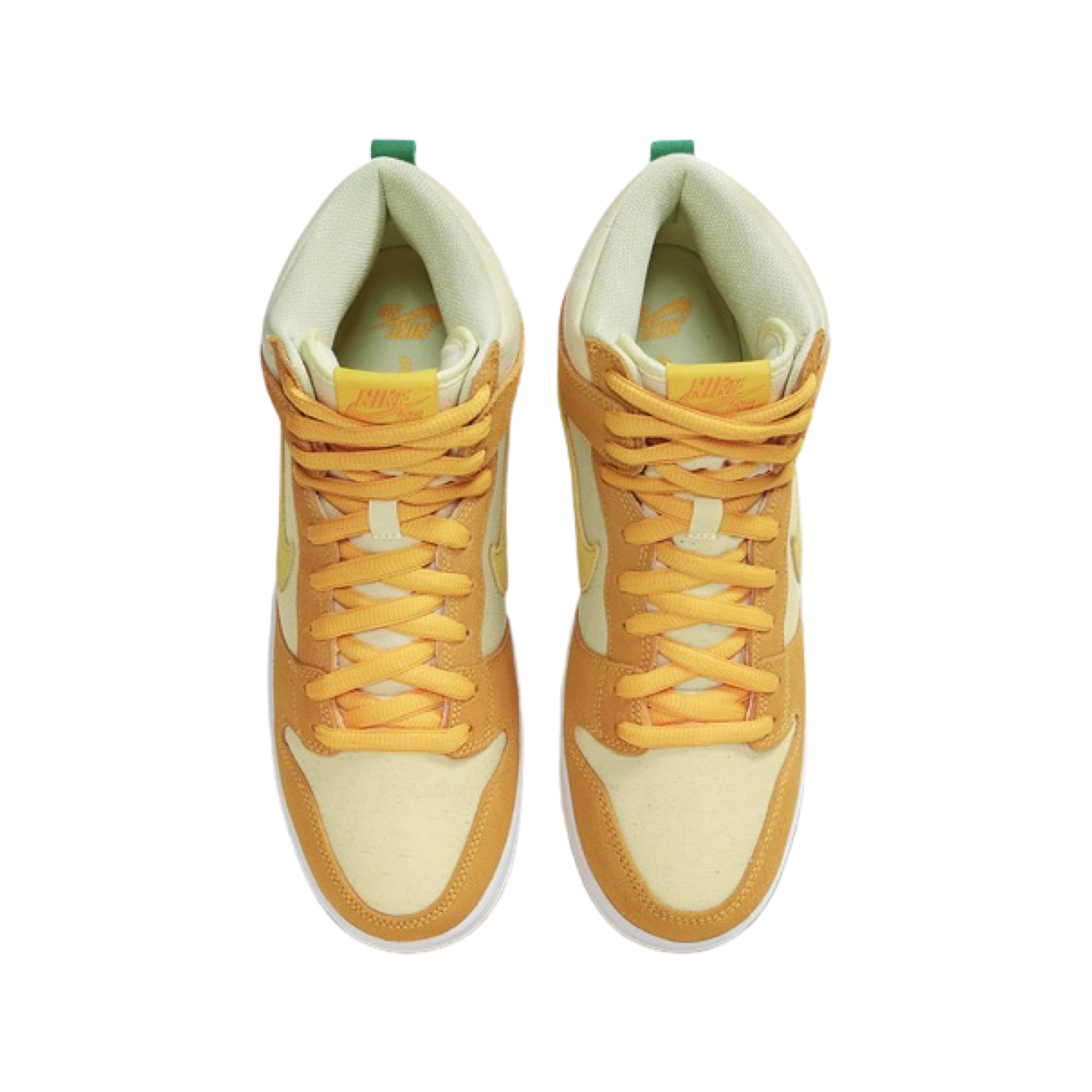Nike SB Dunk High Top Skateboarding Shoes - Pineapple Yellow Fruit Pack | Stylish Sneakers for Streetwear & Skateboarding Enthusiasts