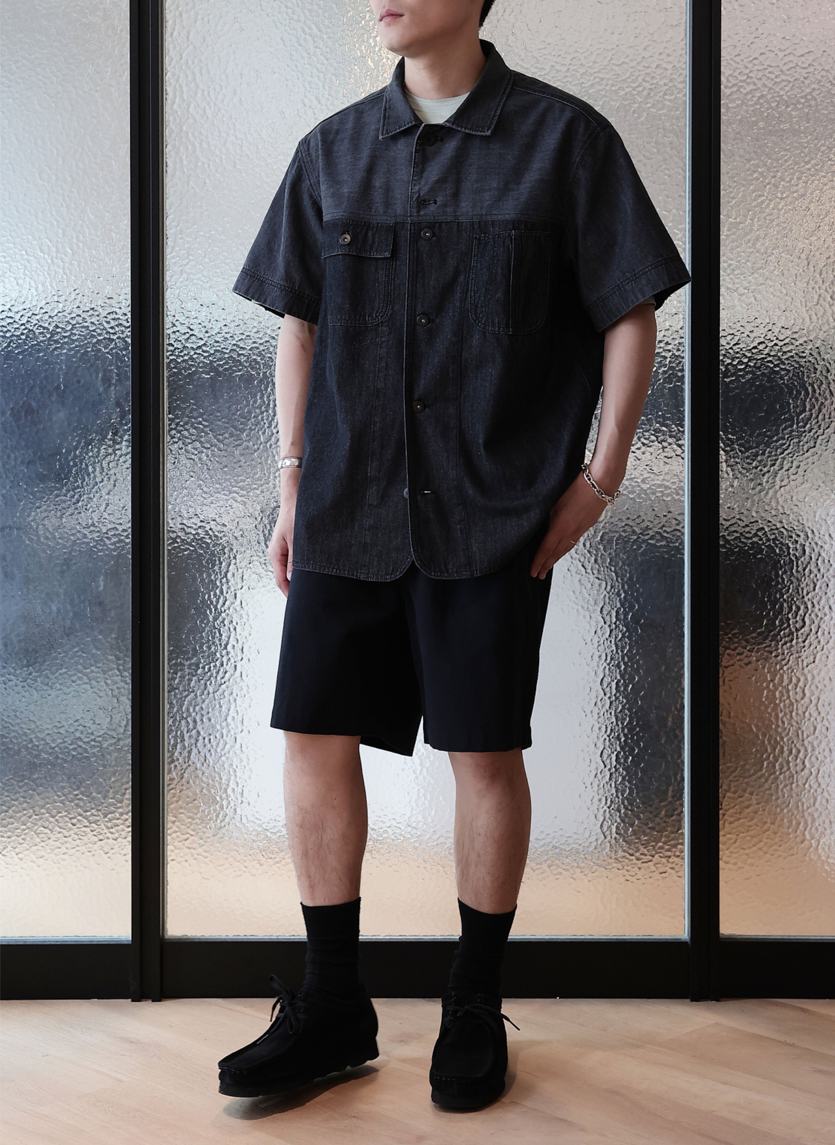 Premium High-Twist Cotton Twill Shorts for Men - Quick-Dry, Breathable & Comfortable - Perfect for Summer, Travel & Casual Wear