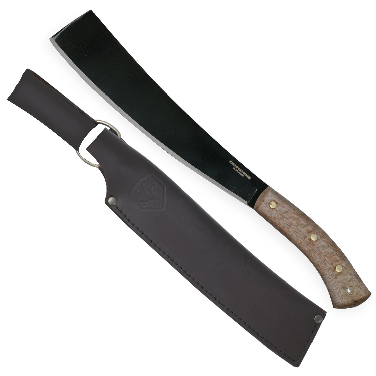 Condor Tool & Knife - Premium Cambodian Machete with Sheath | Heavy Duty Bushcraft & Survival Knife | Perfect for Camping, Hunting, and Outdoor Adventures