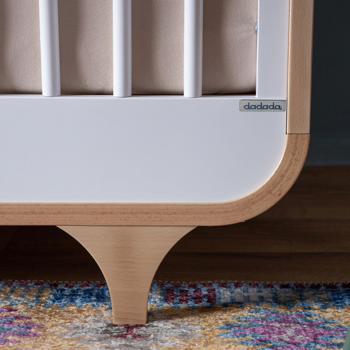 Jolly 3-in-1 Convertible Baby Crib - Toddler Bed & Daybed - Safe & Stylish Nursery Furniture for Newborns to Kids | Perfect for Bedrooms, Daycare & Guest Rooms