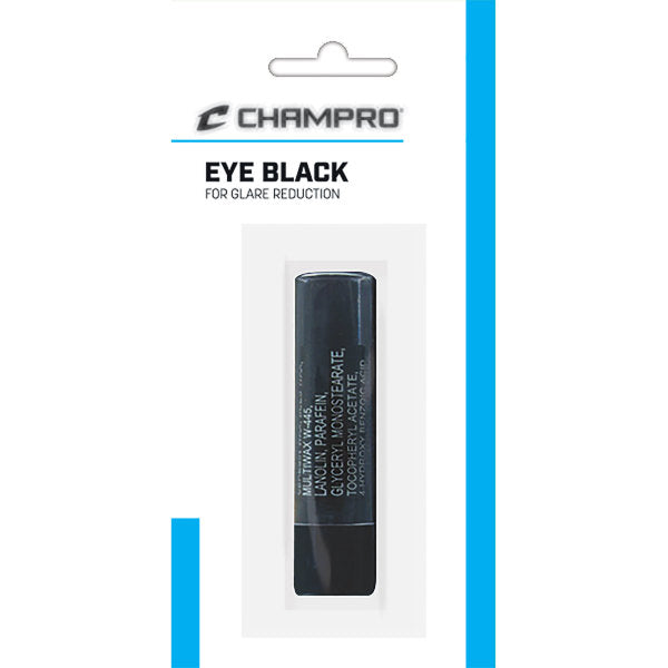 Champro Professional Eye Black Stick for Sports - Anti-Glare & Sun Protection for Baseball, Football, Rugby Players - Perfect for Outdoor Games & Training