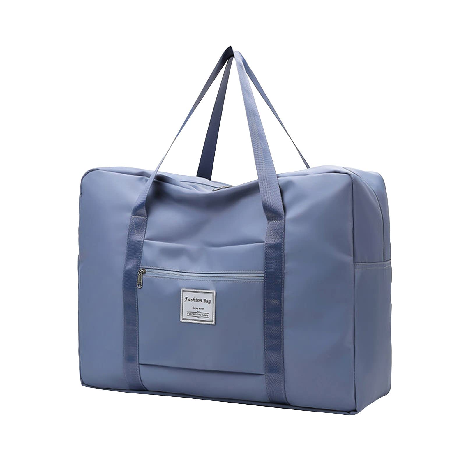 Foldable Travel Duffel Bag for Women - Lightweight Packable Gym Tote, Weekender Overnight Bag with Pockets - Perfect for Sports, Gym, Travel & Hospital Carry-On Luggage