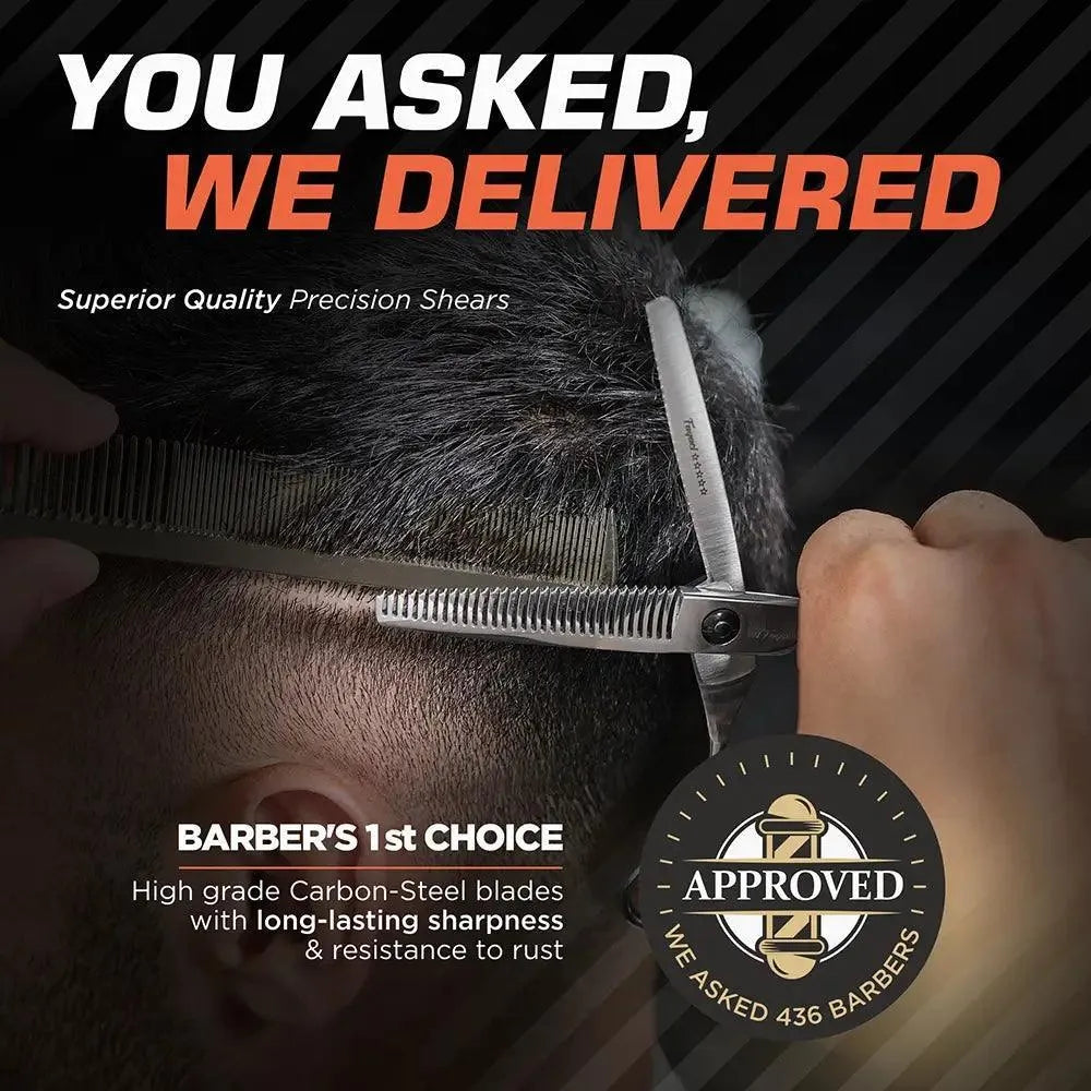 Professional Ultra-Thin Hair Thinning Shears for Stylists - Precision Texturizing & Blending Scissors for Salon & Home Haircutting