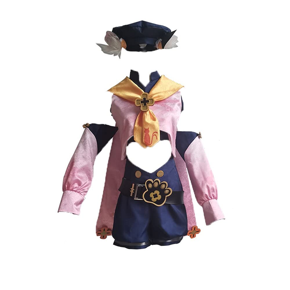 Genshin Impact Diona Cosplay Costume - Anime Outfit Dress for Halloween, Carnival & Cosplay Events | Perfect for Conventions, Themed Parties & Roleplaying