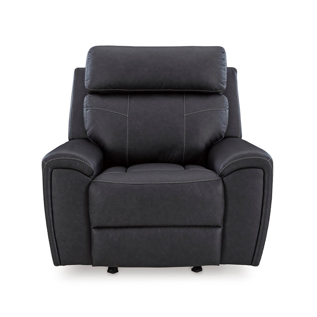Montacute Manual Glider Recliner Chair - Comfortable Rocking Recliner for Living Room, Nursery & Bedroom - Ergonomic Support for Relaxation, Nursing & Napping