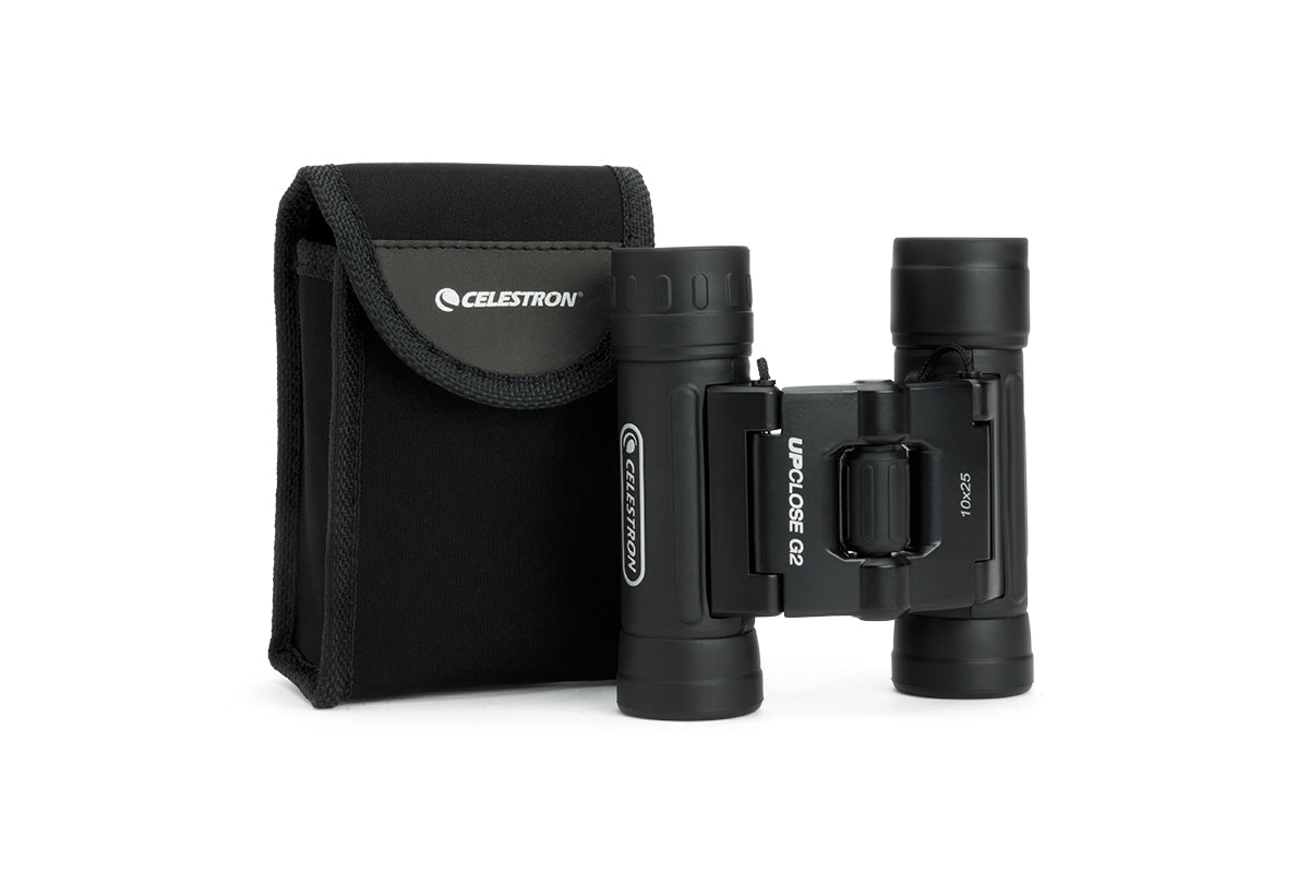UpClose G2 10x25mm Compact Roof Binoculars - Lightweight & Durable for Bird Watching, Hiking, Concerts & Travel