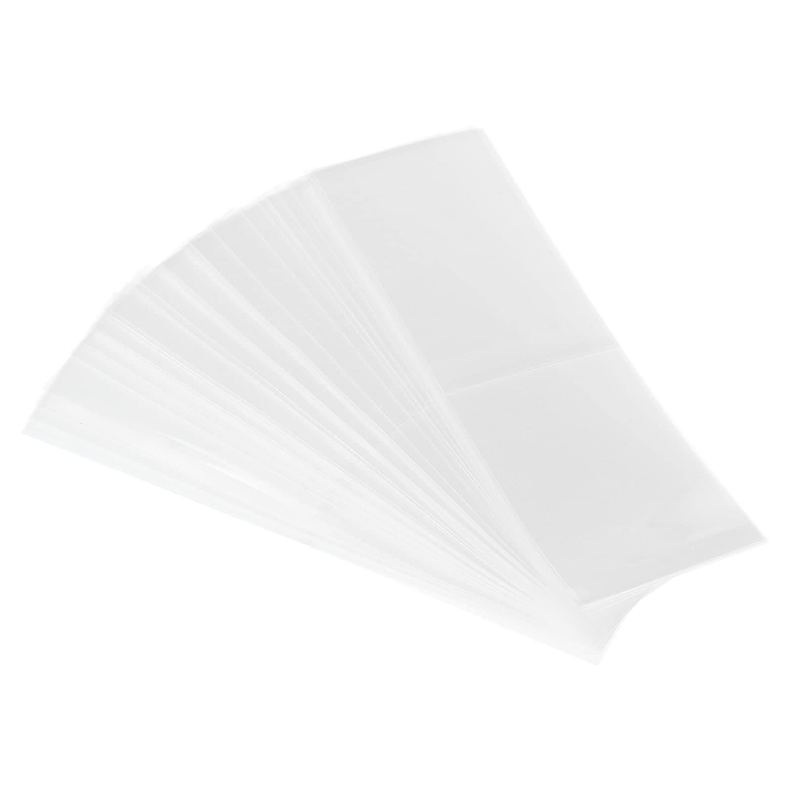 PATIKIL 110x35mm Perforated Shrink Bands - 400 Pack PVC Heat Shrink Wrap Bands for Jars & Cans (Fits 2.68-2.72 Inch Cap Diameter) - Clear Sealing Bands for Bottles, Food Containers & DIY Crafts