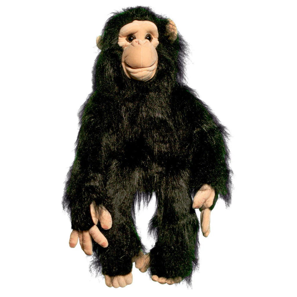 Coco the Chimp 70cm Hand Puppet - Soft Plush Animal Hand Puppet for Kids, Interactive Storytelling & Educational Play - Perfect for Classroom, Birthday Parties & Imaginative Play