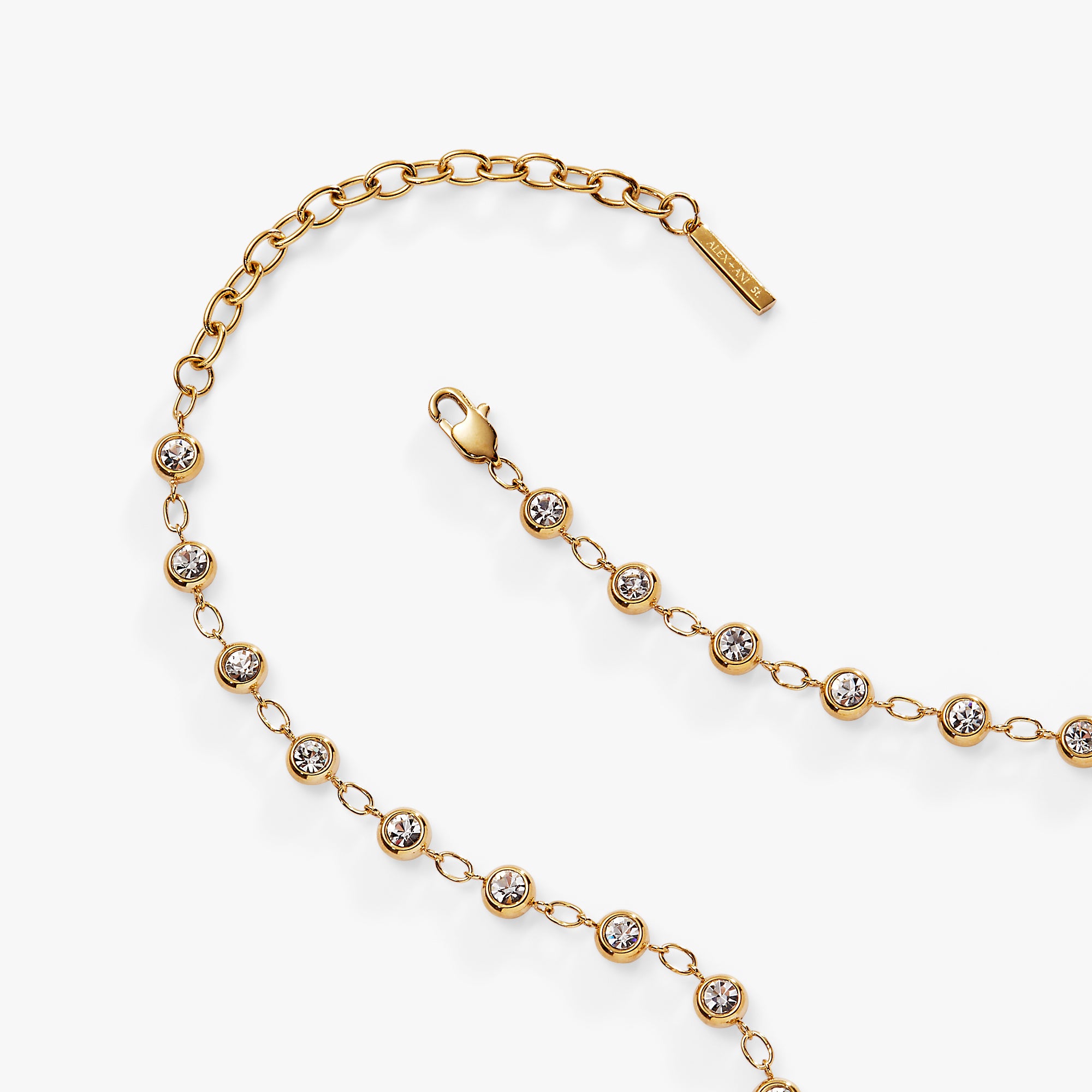 Crystal Pebble Chain Necklace for Women - Elegant Natural Stone Jewelry for Everyday Wear, Gift Giving & Special Occasions