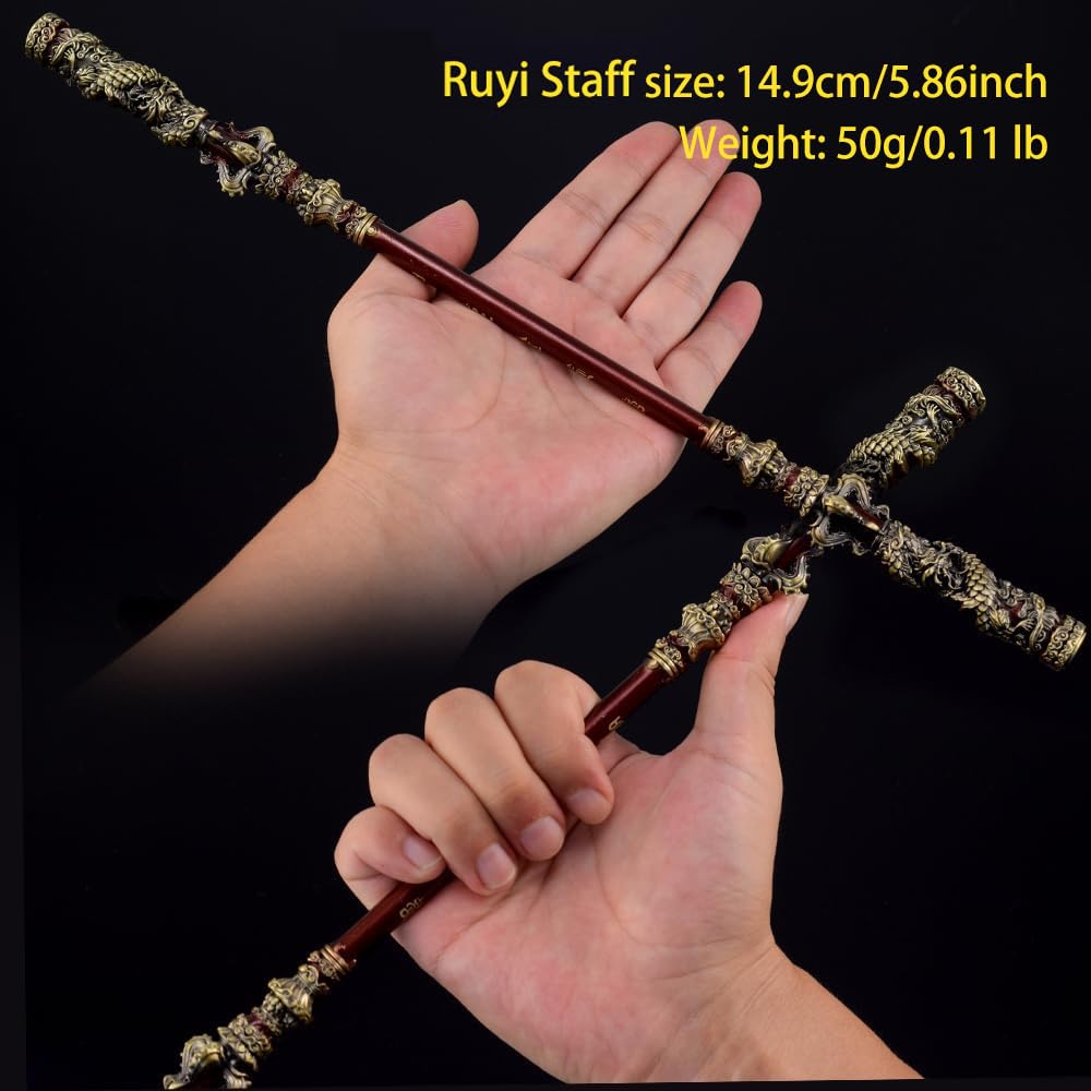 Black Myth: Xbox ONE PS5 PS4 PC Game Controller Stand - Detachable Bronzecloud Ruyi Staff Design for Steelseries Steam & More | Desktop Gaming Accessories Organizer | Perfect for Gaming Setups & Display Collections