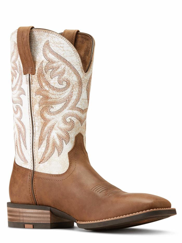Ariat Men's Slingshot Western Boot - Vienna Tan D - Comfortable & Durable Cowboy Boots for Riding, Work & Casual Wear