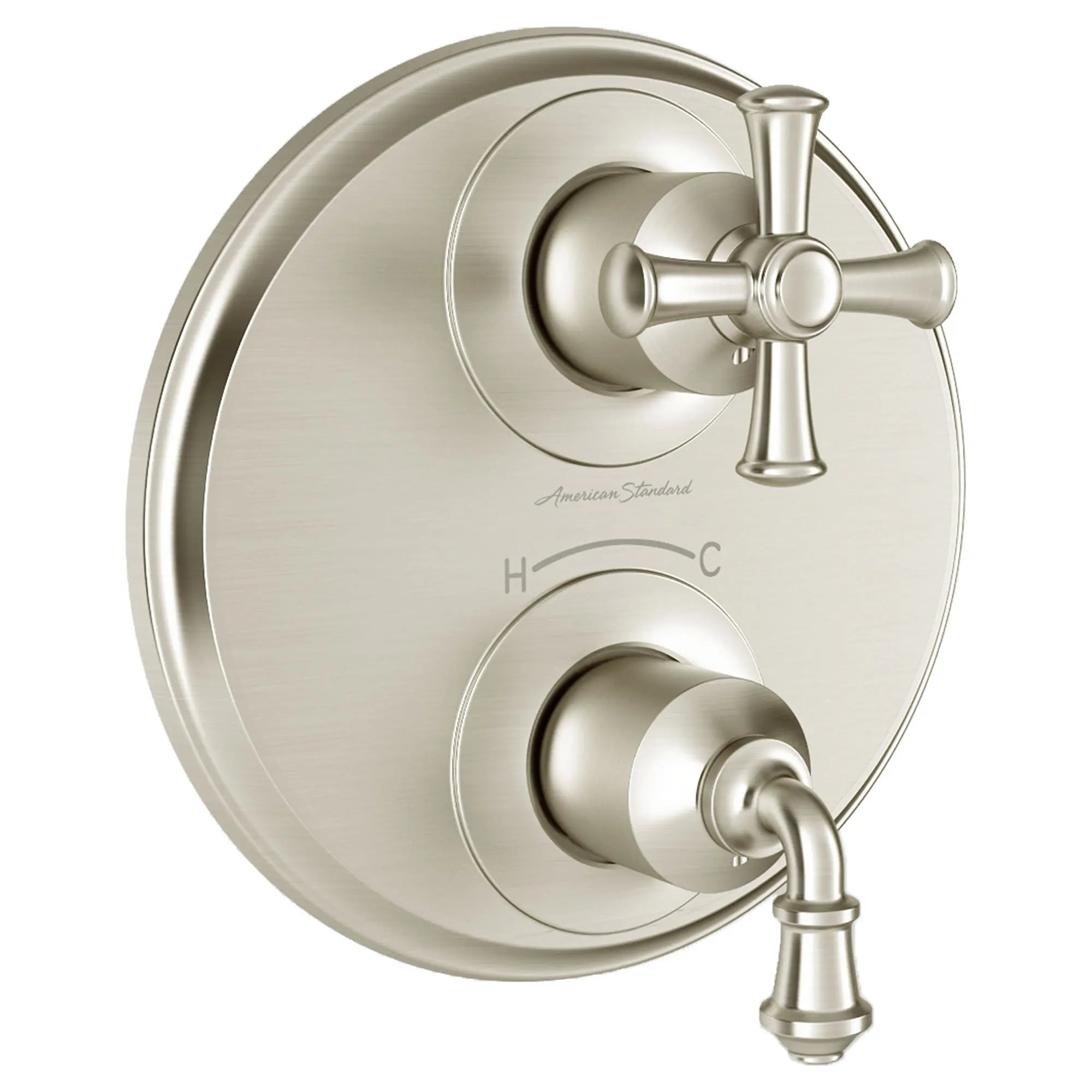 Delancey® 2 Handle Thermostatic Shower Valve Trim Kit - Chrome Finish for Bathroom & Shower Installation - Perfect for Modern Home Renovation