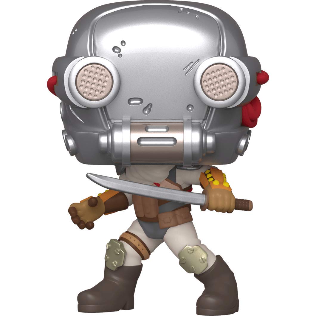 Rage 2: Immortal Shrouded Funko Pop! Vinyl Figure with Compatible Pop Protector - Collectible Gaming Merchandise for Display & Protection