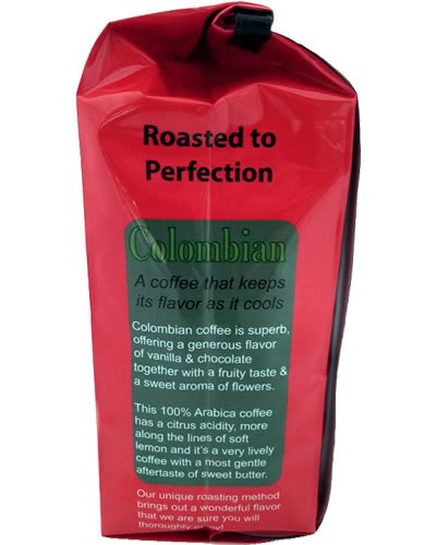 Premium Colombian Medium Roast Whole Bean Coffee - Case of 10 Bags (16oz Each) | Rich & Smooth Flavor | Perfect for Home Brewing, Office Use & Gifts
