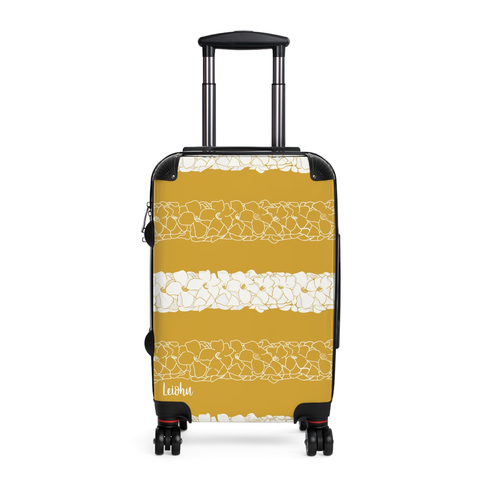 Double Puakenikeni Cabin Suitcase - Lightweight Expandable Carry-On Luggage with 360° Spinner Wheels for Travel, Business Trips & Weekend Getaways