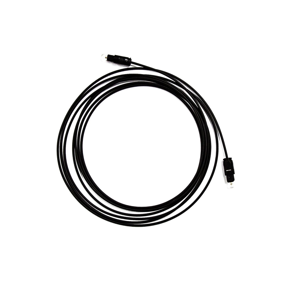 Premium Dynamix Toslink Slimline Digital Optical Audio Cable - 2M (6.6ft) for Home Theater, Soundbar, TV & Gaming Systems - High-Speed Fiber Optic SPDIF Connection