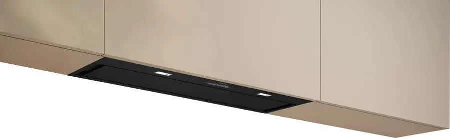 Neff 86cm Integrated Rangehood Black N90 D86NPC1S0A - Powerful Kitchen Extractor Fan for Modern Homes | Perfect for Open Plan Kitchens & Cooking Spaces