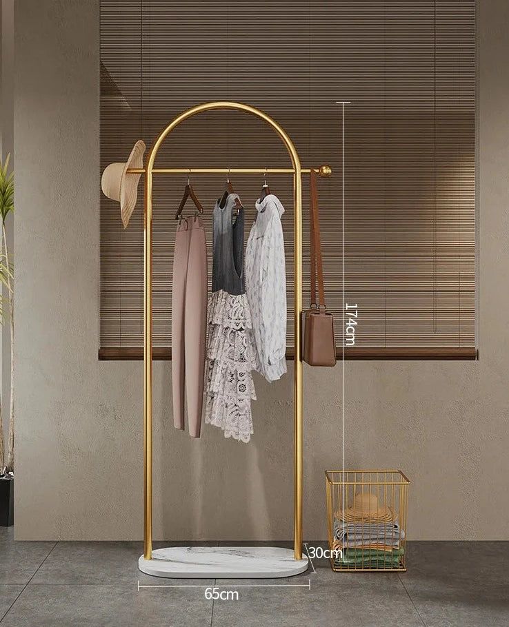 Stylish Designer Floor Standing Coat Rack - Modern Entryway Organizer for Hats, Jackets & Bags | Perfect for Home, Office & Apartment Decor