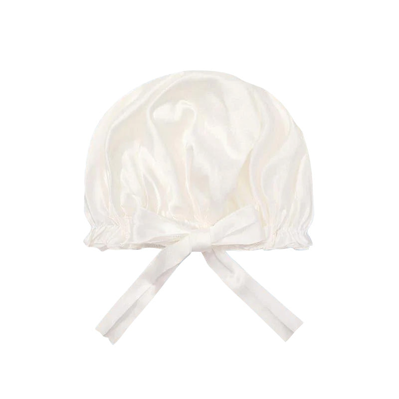 Adjustable Silk Sleep Cap for Women & Men - Soft & Breathable Hair Bonnet for Nighttime Hair Protection - Perfect for Curly, Natural, or Damaged Hair Care