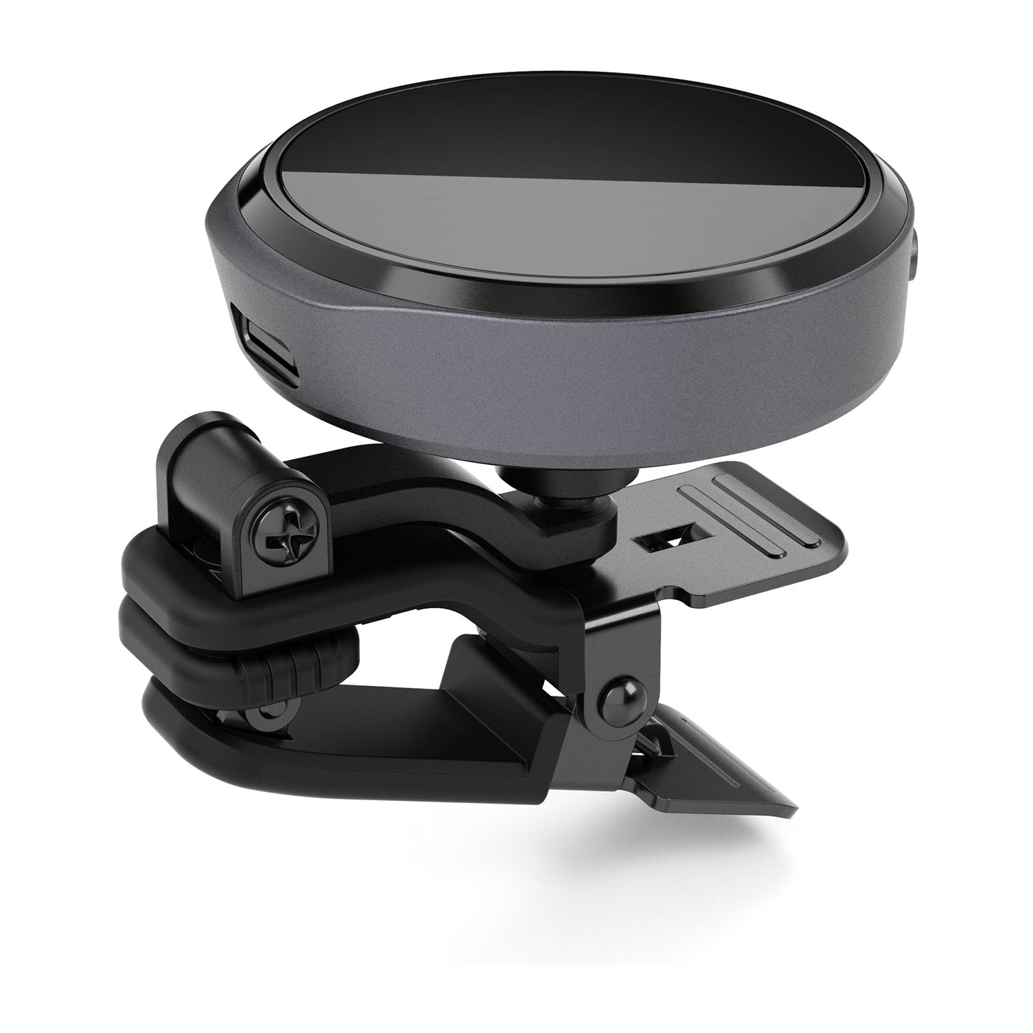 Cherub WST 915Li Rechargeable Guitar Tuner with Custom Display & Stopwatch - Accurate Chromatic Tuner for Acoustic/Electric Guitars, Bass & Violin - Perfect for Live Performances, Studio Recording & Music Practice