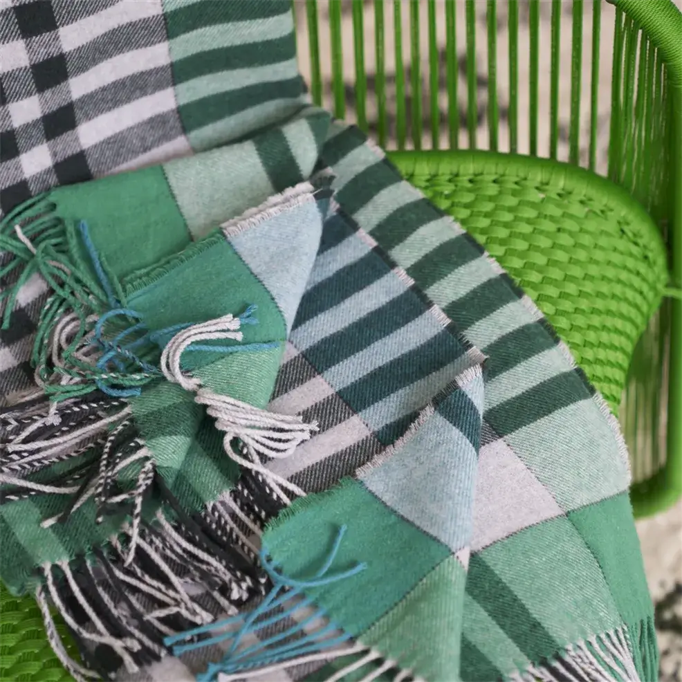 Handwoven Bankura Cotton Throw Blanket - Soft & Lightweight for Bed, Sofa, or Travel - Cozy Home Decor & Perfect Gift Idea