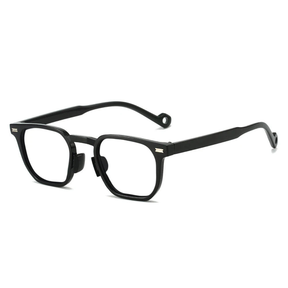 CCspace Unisex Full Rim Square Polycarbonate Reading Glasses R57195 - Fashionable & Durable for Reading, Computer Work & Office Use
