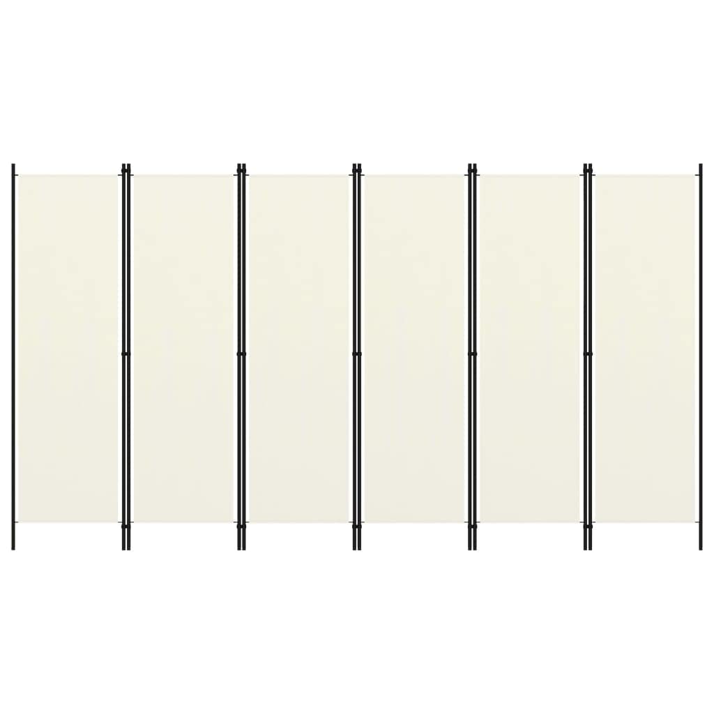 6-Panel Room Divider Privacy Screen - 118.1